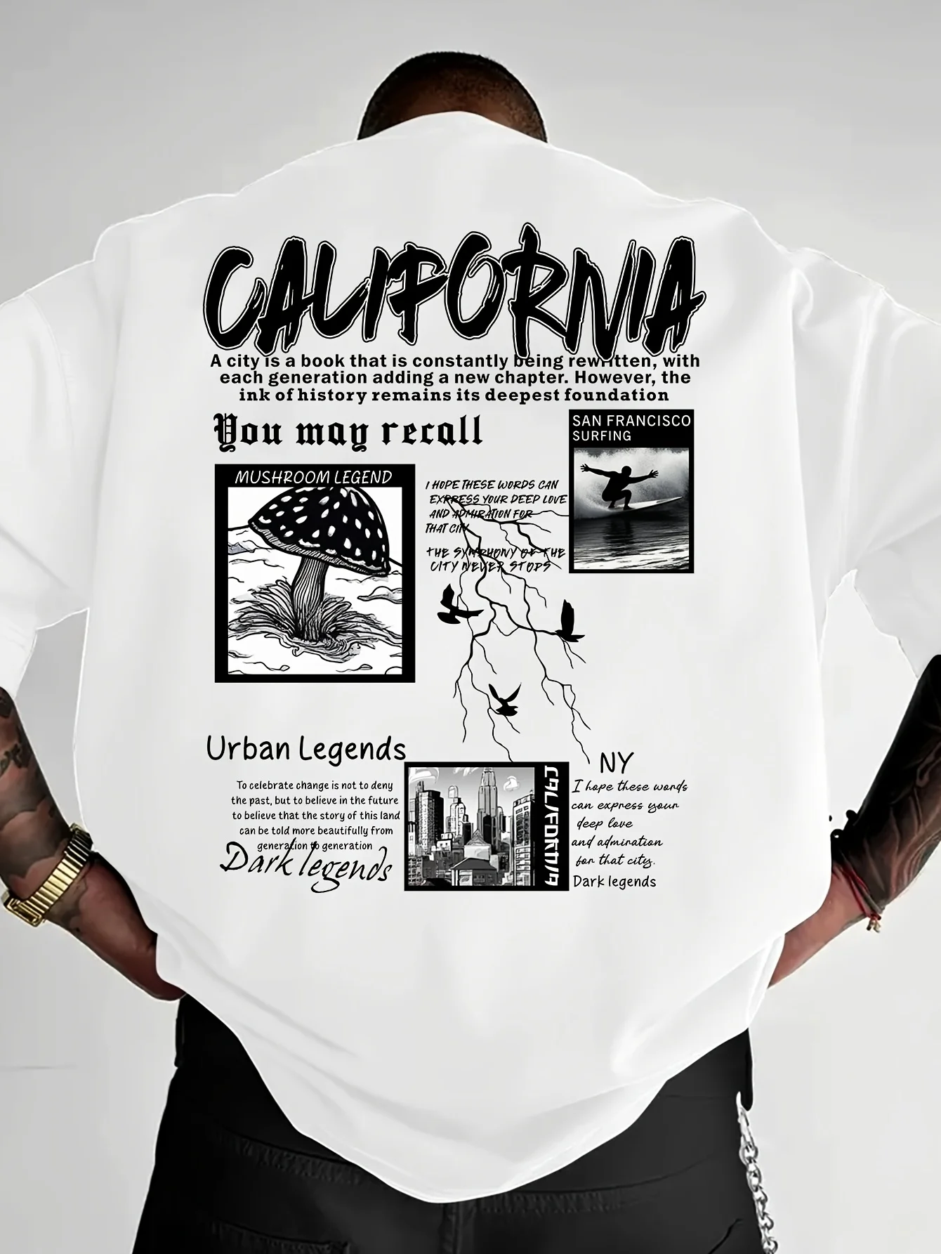 Herren Neues Sommer-Trend-T-Shirt - Lässiger Street-Style Locker Geschnitten 100% Baumwollmaterial Geeignet für Tägliche Sportbekleidung Vielseitig Einsetzbar