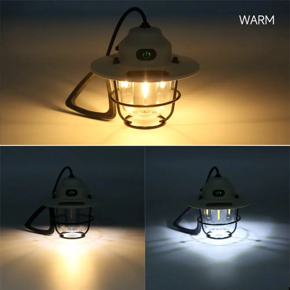 1200mAh Mini Rechargeable Led Camping Portable Lantern Light Outdoor IPX4 Waterproof Canp Lamp Fishing Travel Lights