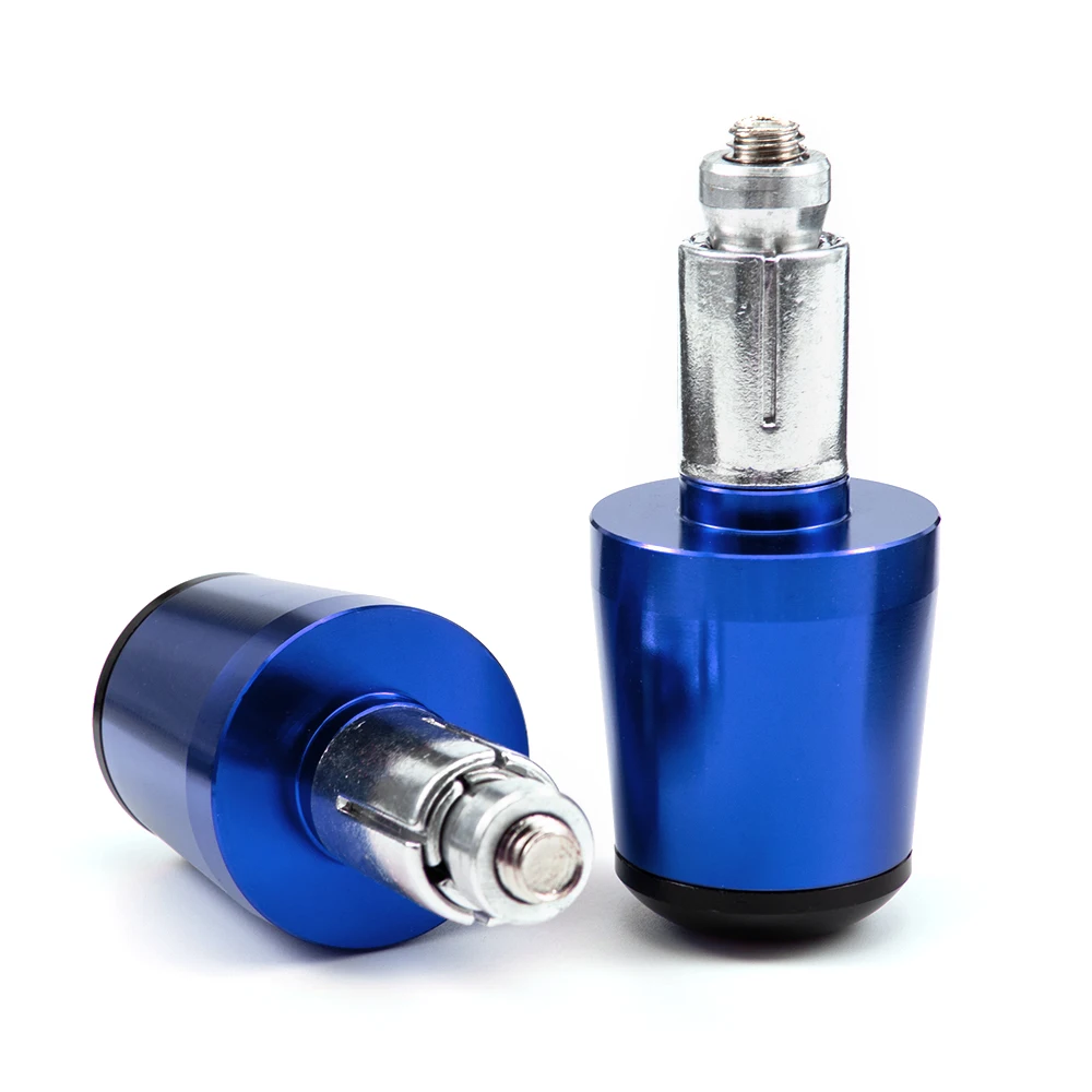 Plugue para guidão de motocicleta cnc 7/8 '', pesos finais para guidão, tampa para yamaha mt03 07 honda cbr, acessórios para motocicletas