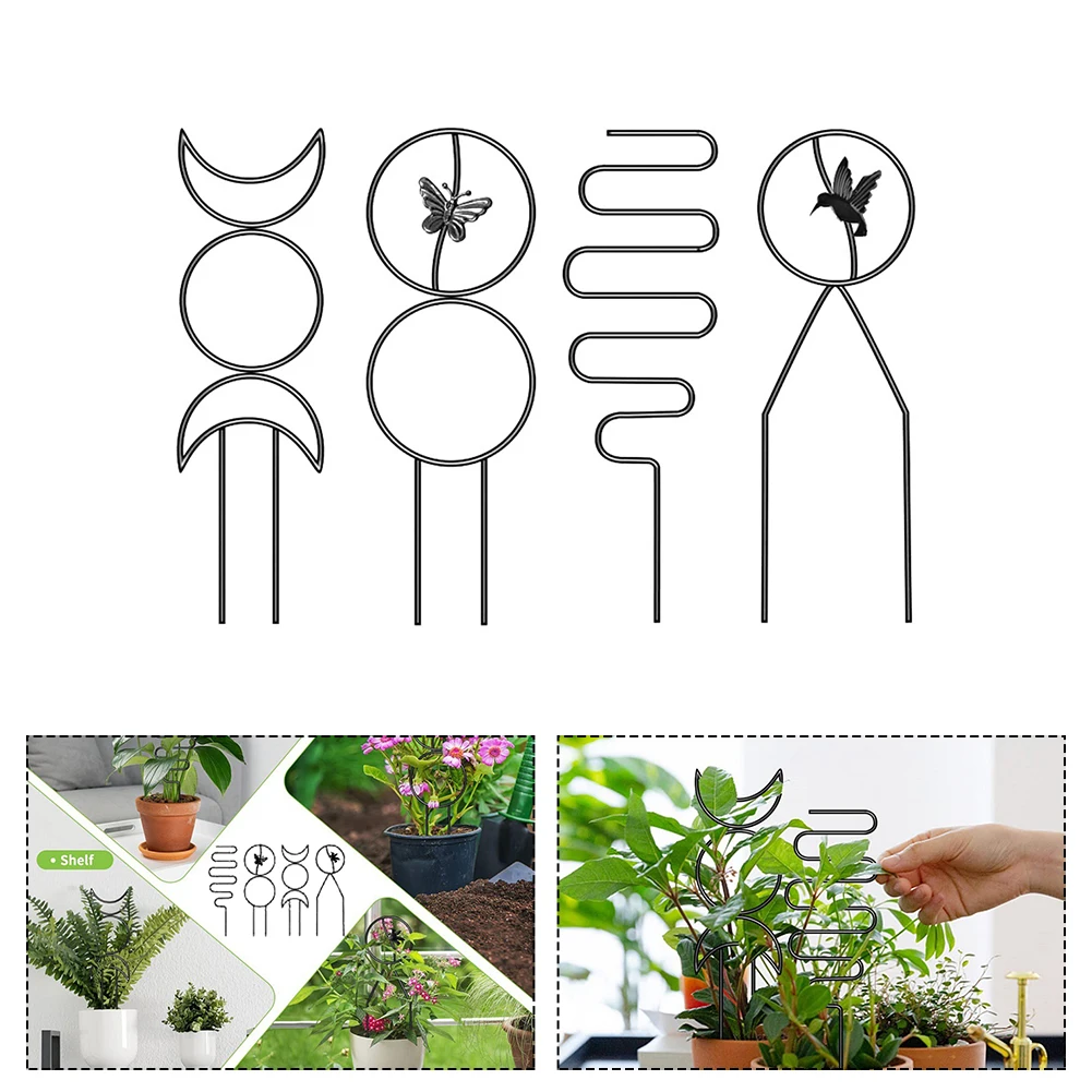 Elegant Indoor Gardening Tools Climbing Frame Indoor Garden Decor Gardening Stand Increased Potted Plant Height