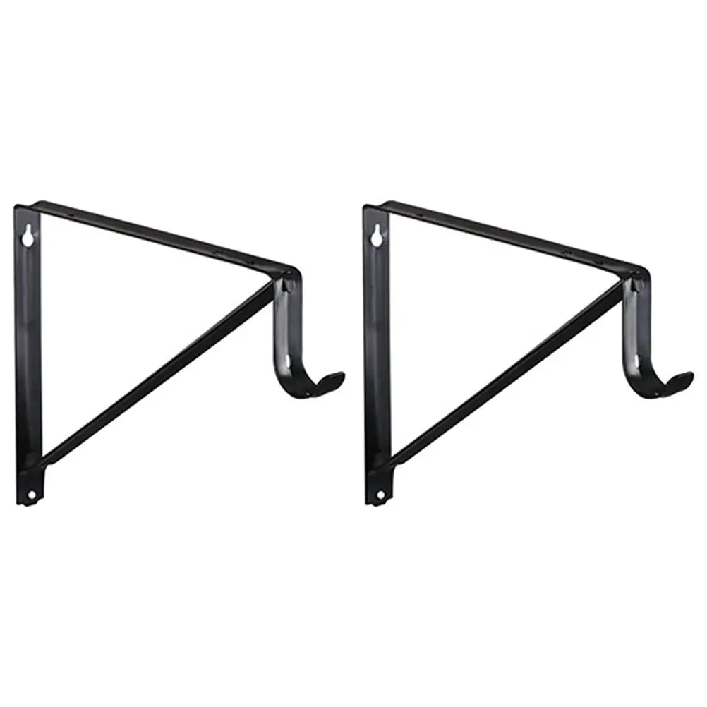 

2Pcs Wall Shelf Brackets Iron Heavy Duty Load Bearing Shelf Mount Brackets for Home Office Plant Storage Load Bearing Bracket