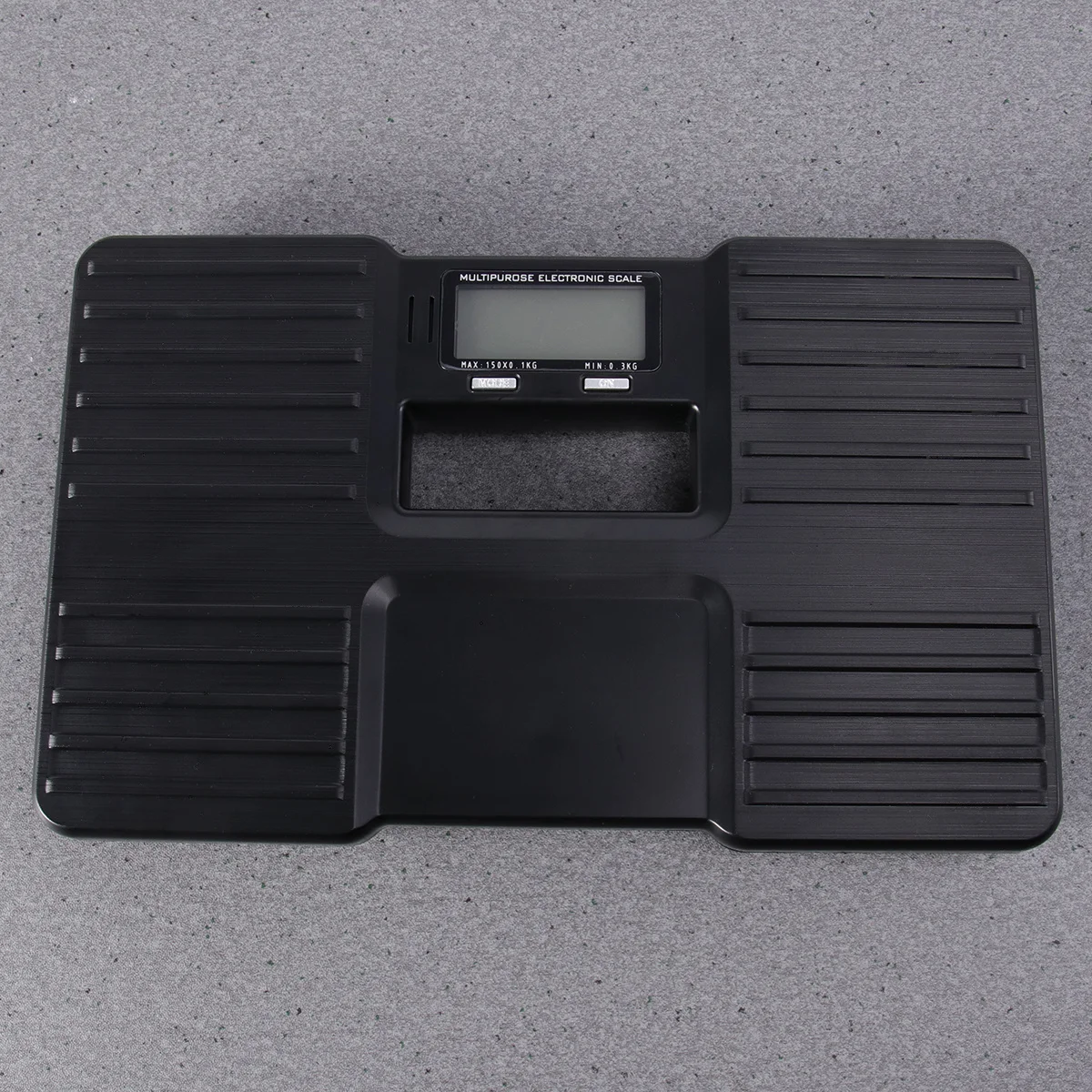

Black Digital Body Weight Scale 150kg Max Backlight Multi Function Baby Parcel Baggage Weighing Scale Low Indicator Auto