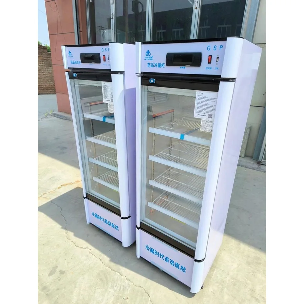 Suitable for all new smart devicesAir Cooling Medical Cabinet zer Frost  Digital Temperature Control LED Display sta