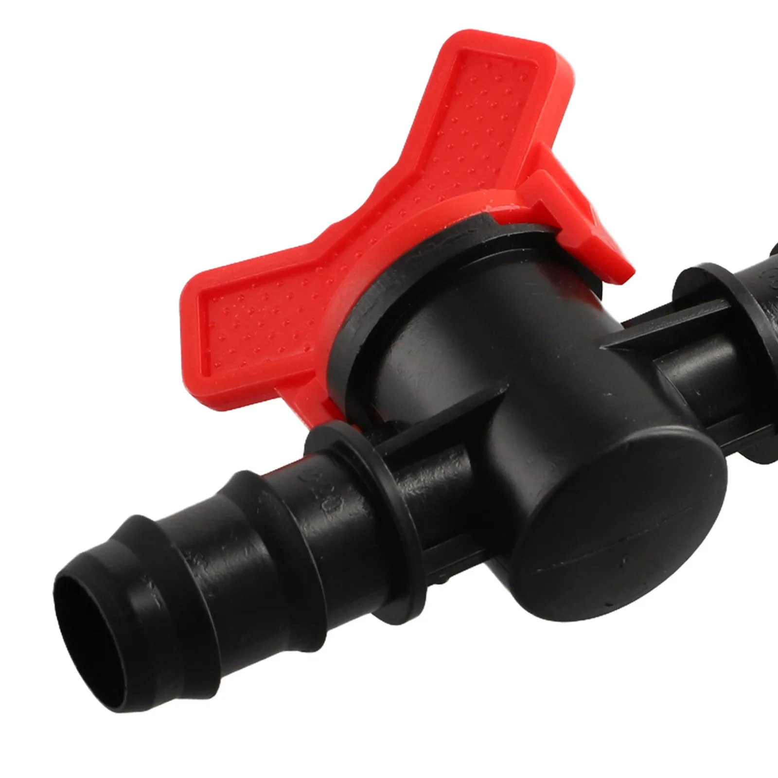 1PC Shut-off  Valve Ball Valve Connector  PE Pipe PN4 Drip  Hose 16 20 25 Mm Garden Watering  Socket Through Valve