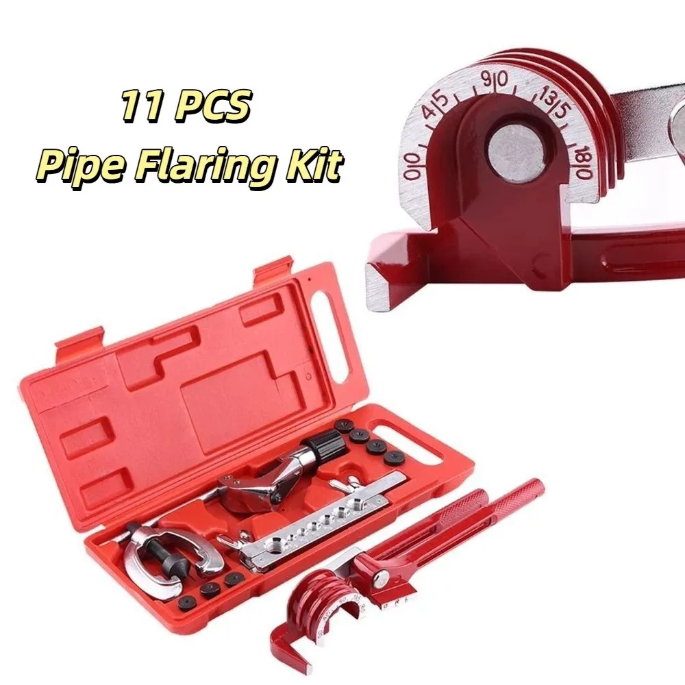 

Набор для развальцовки труб с 7 отверстиями, инструмент для резки и гибки, многофункциональный набор для формовки медных труб