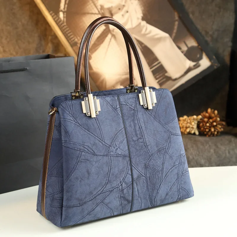 Handbags For Women Fashion  Retro Block Messenger Handbag Versatile Women's Bag 2023 Designer Luxury Crossbodybag