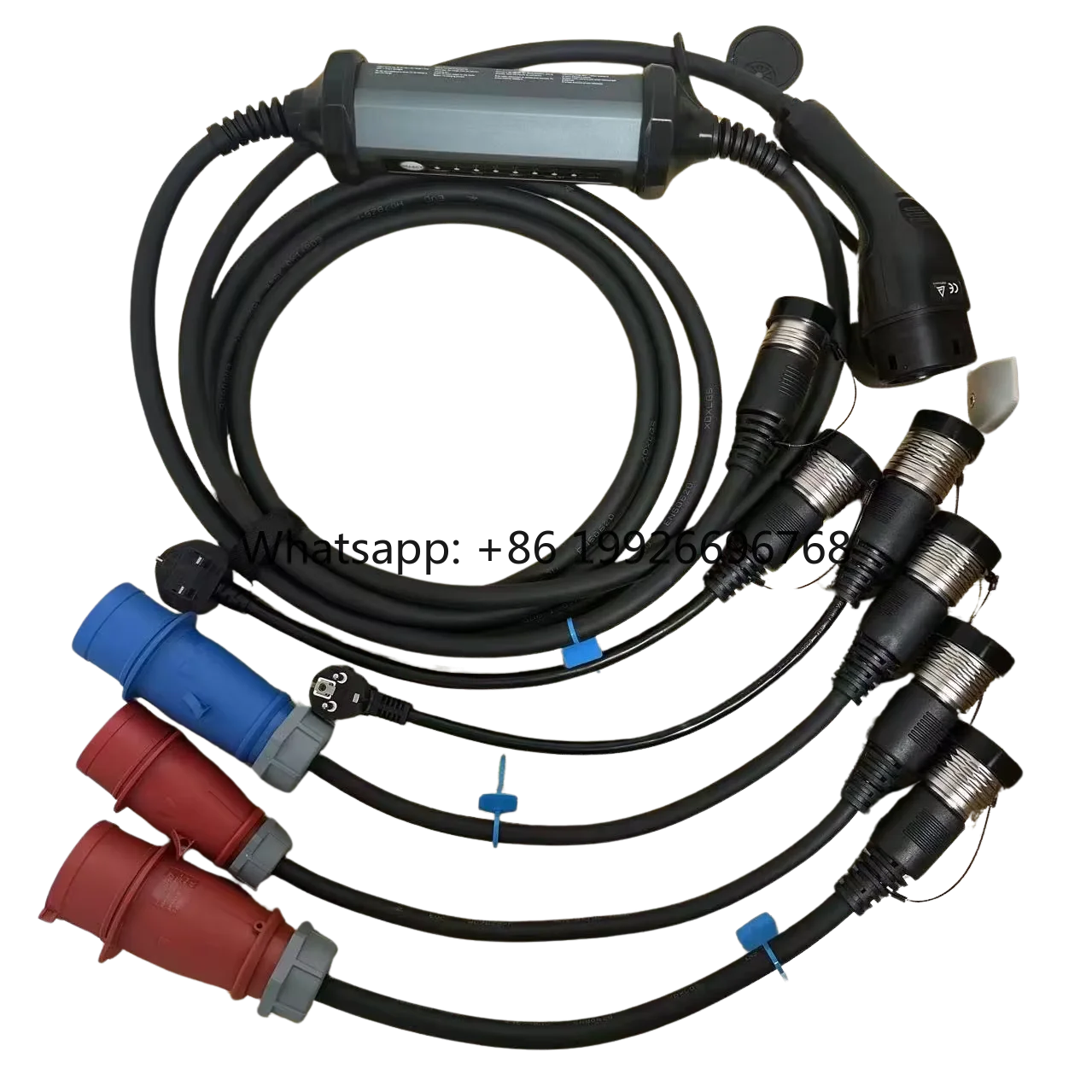 

Портативное зарядное устройство для электромобилей GBT Type 2 Type 1, 16А, 32А, 3.6кВт, 7кВт, 22кВт, Schuko, CEE, красное, синее, для дома, быстрое, новое состояние