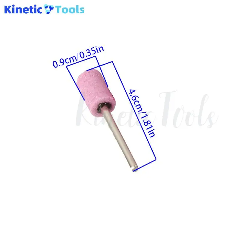 100Pcs Schleif Montiert Schleifen Stein Kopf 10mm Schleif Polieren Rad Bit Schaft Für Dremel Präzisions Werkzeuge Grinder bohrer