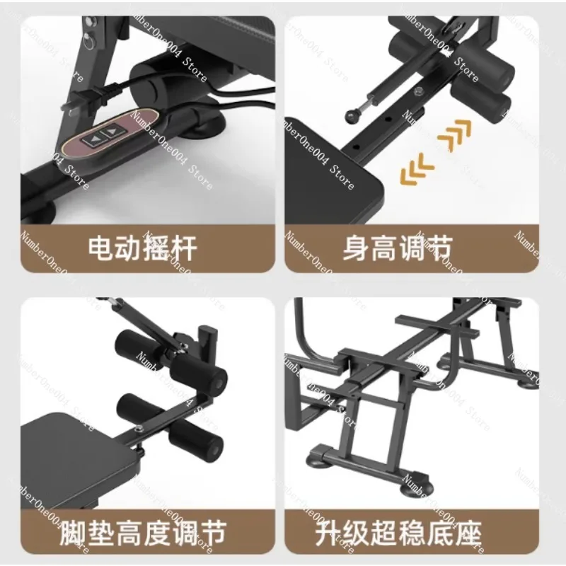 Home Use Spine Traction Inversion Table Neck Straightening Height Increasing Fitness Device
