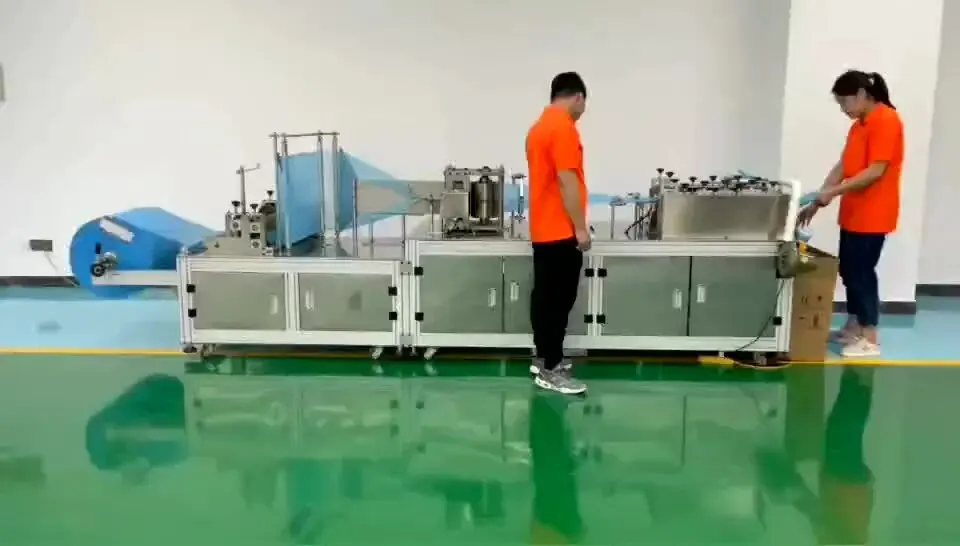 YUGONG China Supplier Non Woven PE Non-slip Shoe Machines Disposable Shoes Cover Making Machine