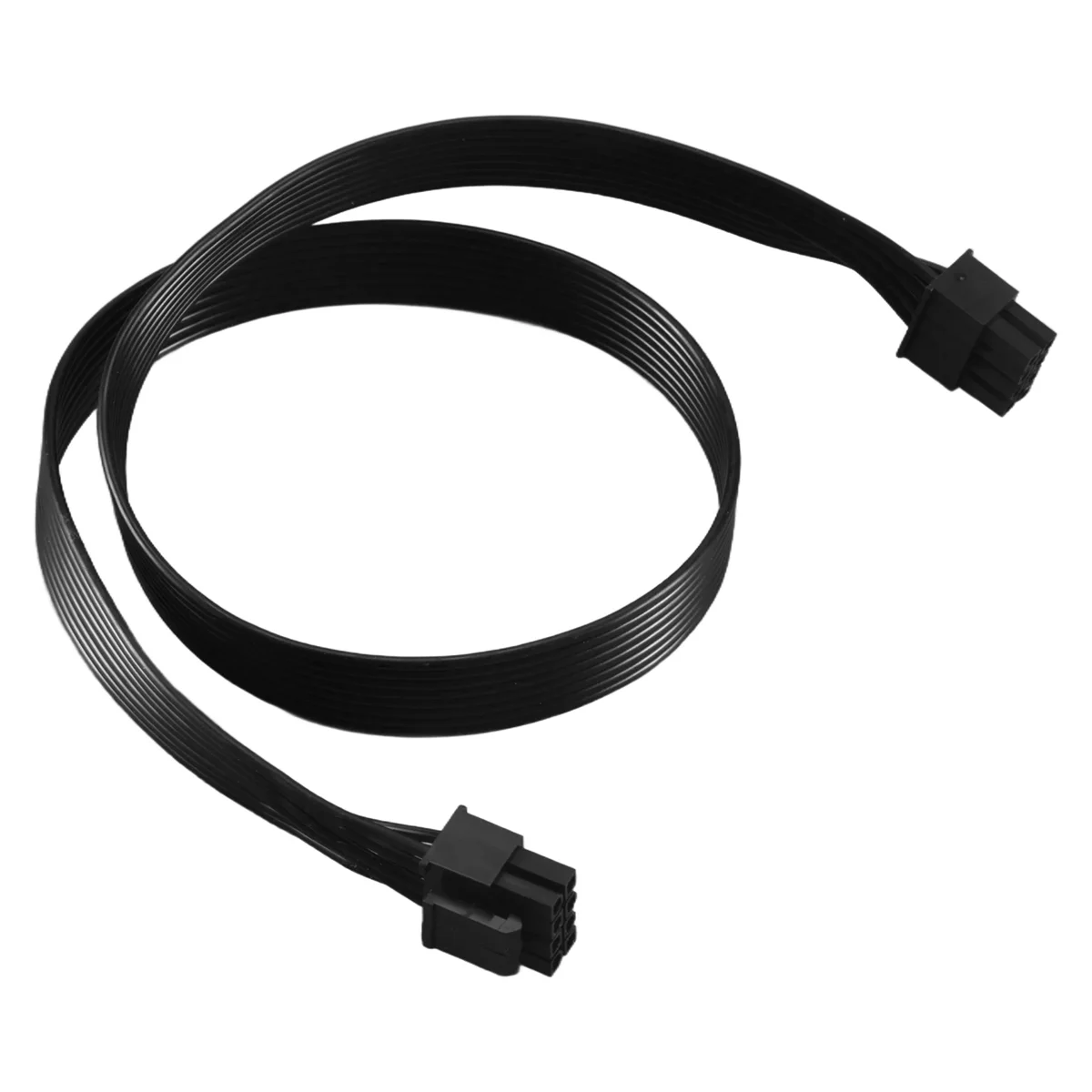 CPU 8 Pin Male to CPU 8 Pin (4+4 Pin) Male EPS-12V Motherboard Power Adapter Cable for Modular Power Supply 60cm