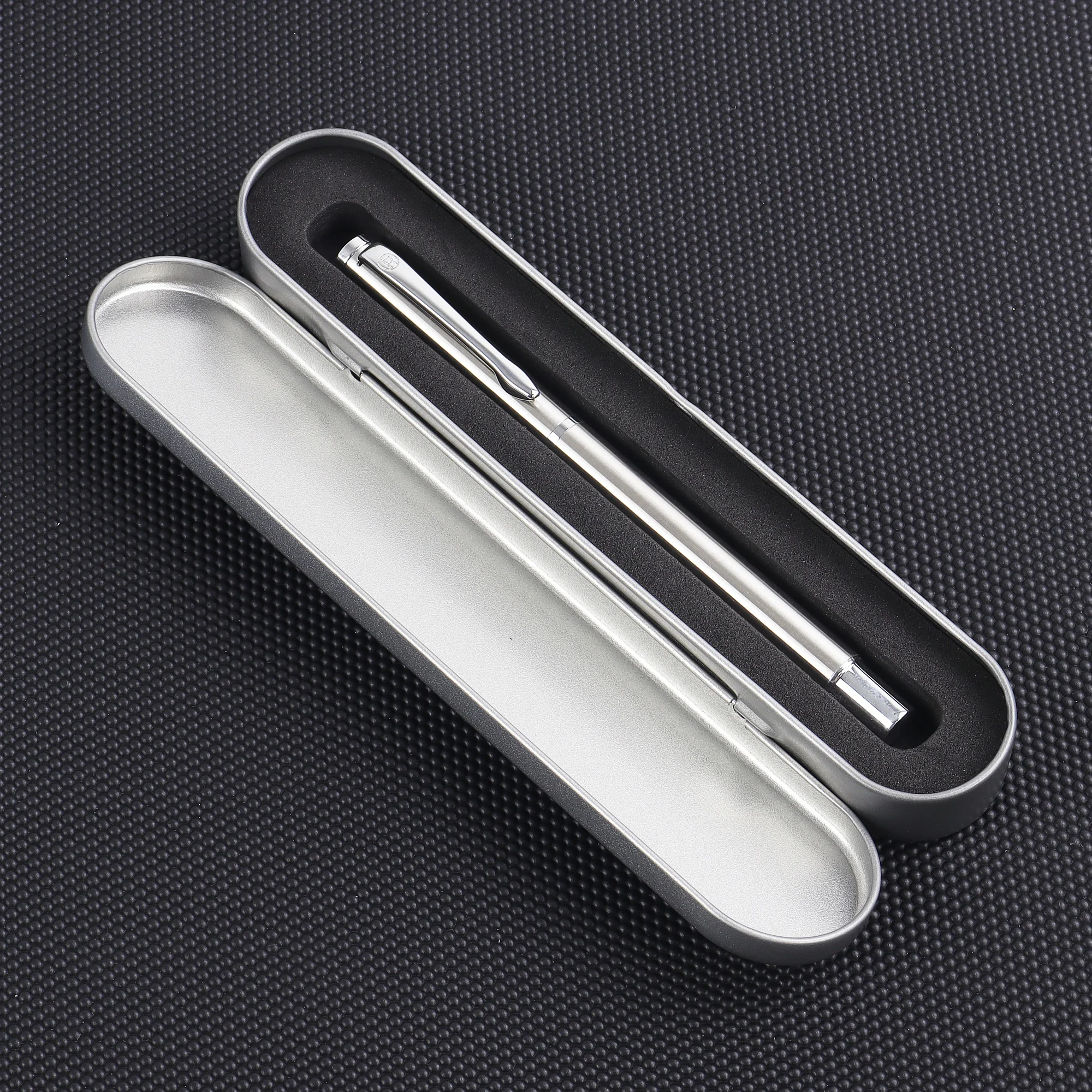 

Premium Silver Fountain Pen WIth Case - Smooth Writing For Students & Professionals, Ideal Gift Or Personal Use-Gifting