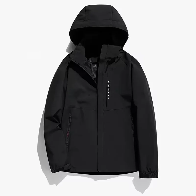 Outdoor Running and Fitness with Fleece Warm Casual Jacket for Autumn Winter New Outdoor Windproof and Breathable Couple Jacket