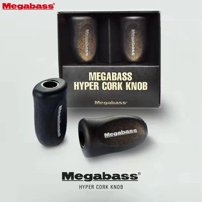 Made In Japan Megabass Hyper Cork Knobs Grip Limited Color 1 Pair Compatible With Daiwa Drop wheels Drum wheels Spinning wheels