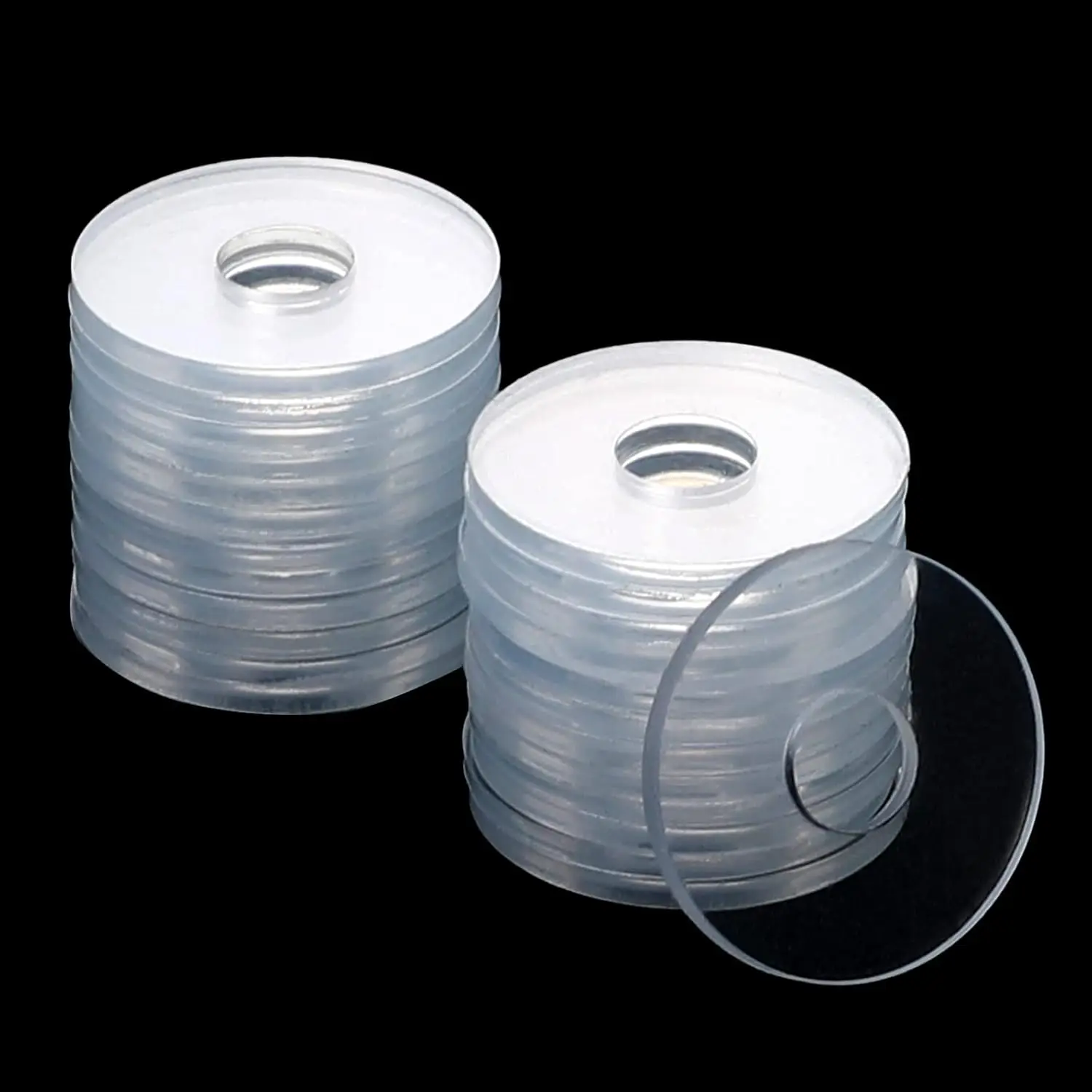 M1.2 M1.8 M2 M2.5 M3 M4 M5 M6 M8 M10 M12 Hard Soft Plastic PVC Transparent Insulating Plain Gasket Pad Ring Spacer Flat Washer