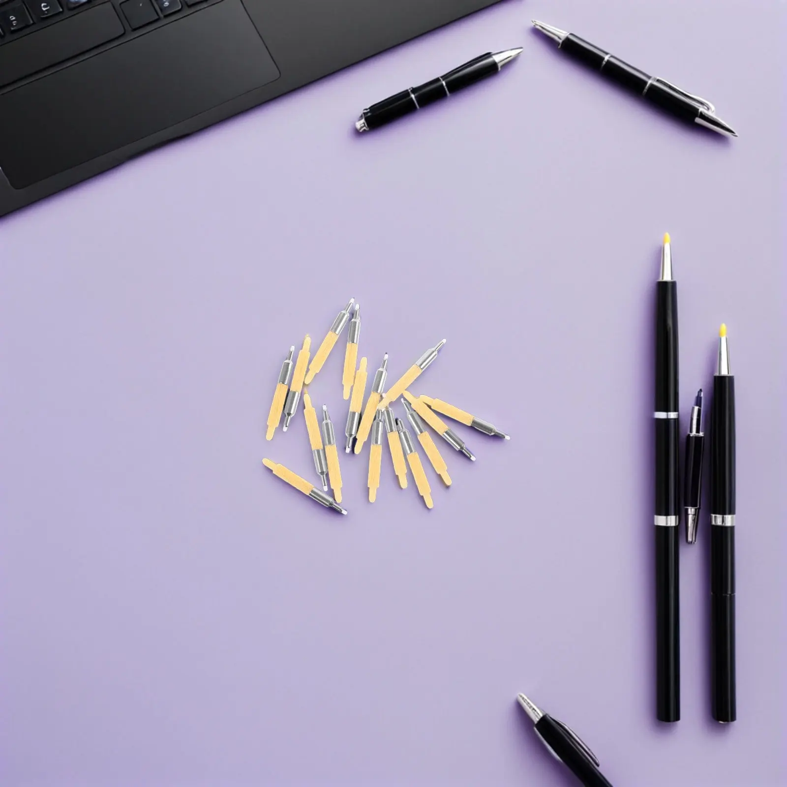 

40 сменных наконечников для маркеров, сменные насадки для акриловых красок, запасные части для перезаправляемых ручек для рисования