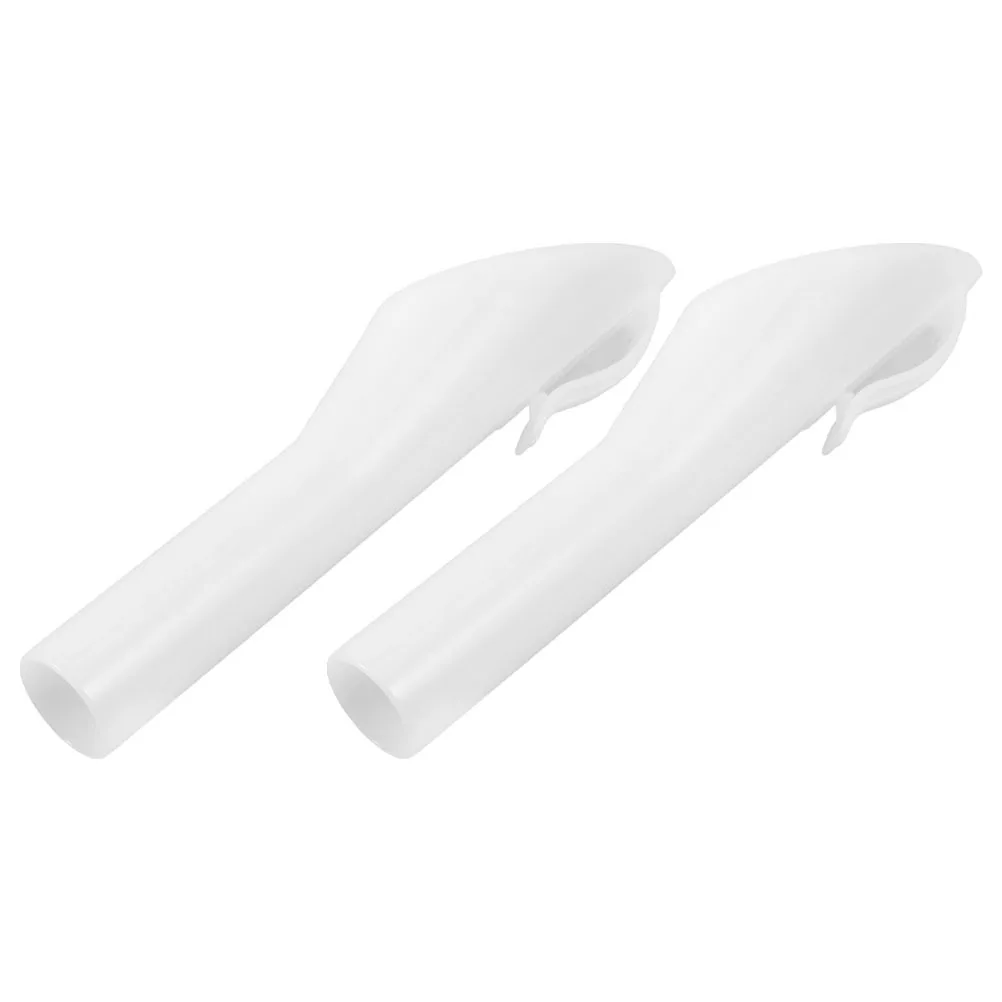 

2Pcs Fuel Funnel Emergency Refueling Safe Oil Discharge Automotive Tool Compact Durable Car Accessory Long Transfer