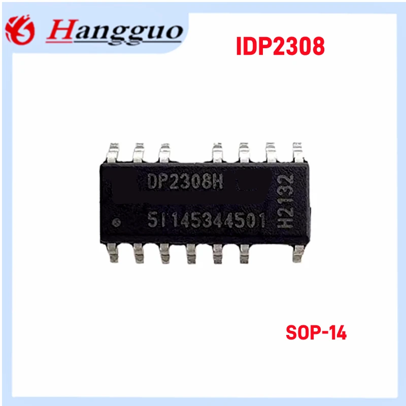 1-10PCS/Lot Original IDP2308H silk screen DP2308H SOP-14 For power factor IC chip