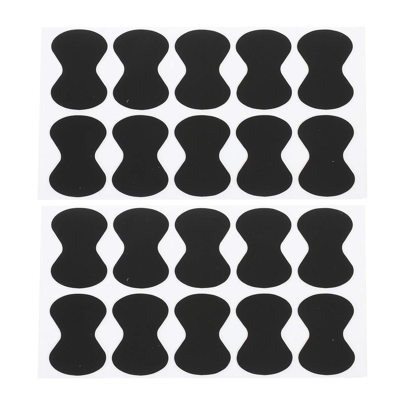 20 Pcs Anti-slip Stickers for Paddles Self-adhesive Guitar Pick Grips Guitars Non-slip Supplies Picks Eva