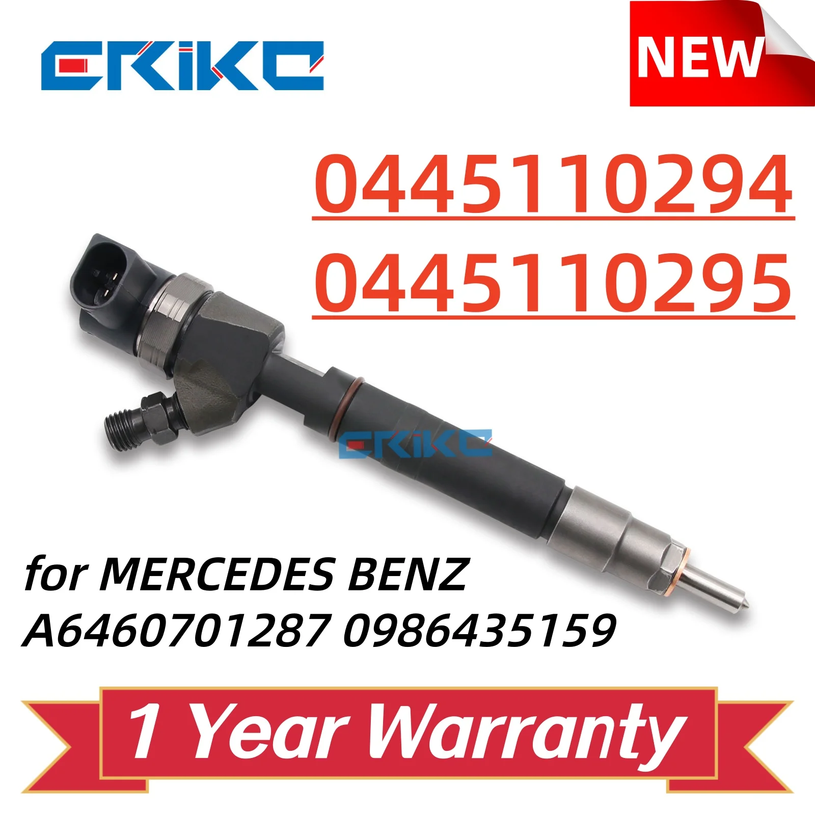0445110295 0445110294 حاقن وقود الديزل بالسكك الحديدية المشتركة لمرسيدس بنز سبرينتر A6460701287 0986435159 6460701287