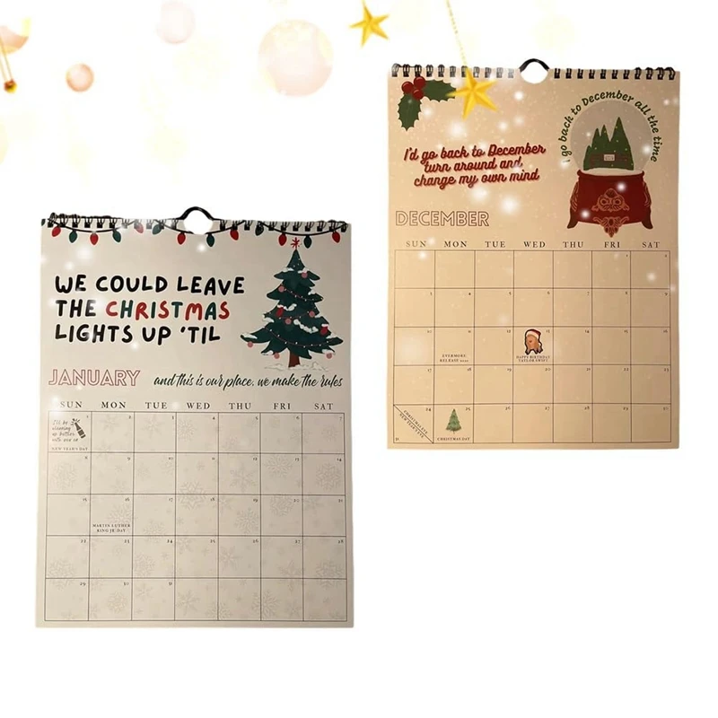 تقويم جداري طافوا العشرينات ، مخطط شهري ، تقويم جداري شهري معلق مضحك ، 12 ،