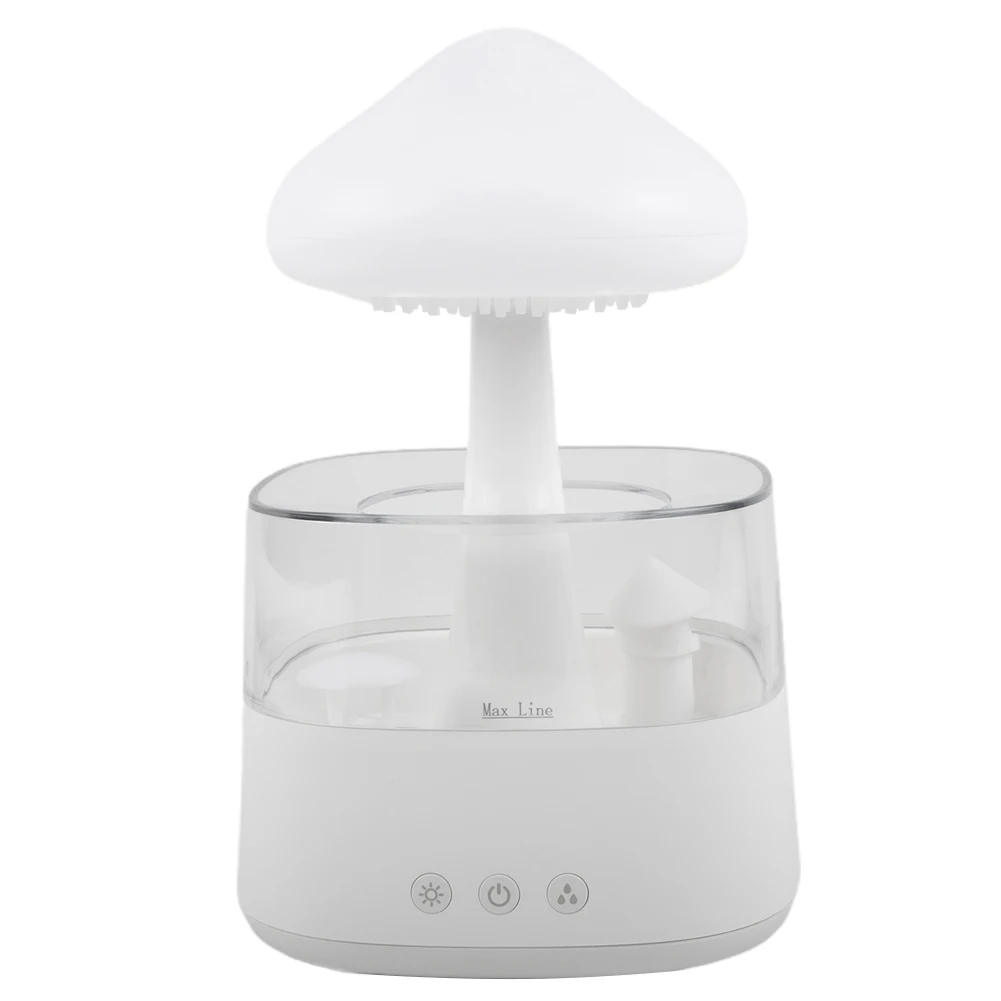 Cloud Rain Humidifier 2-in-1 2.4MHz 450ml Bottle Capacity 5v 2A Abs+plastic USB To C Type Power For Office Use