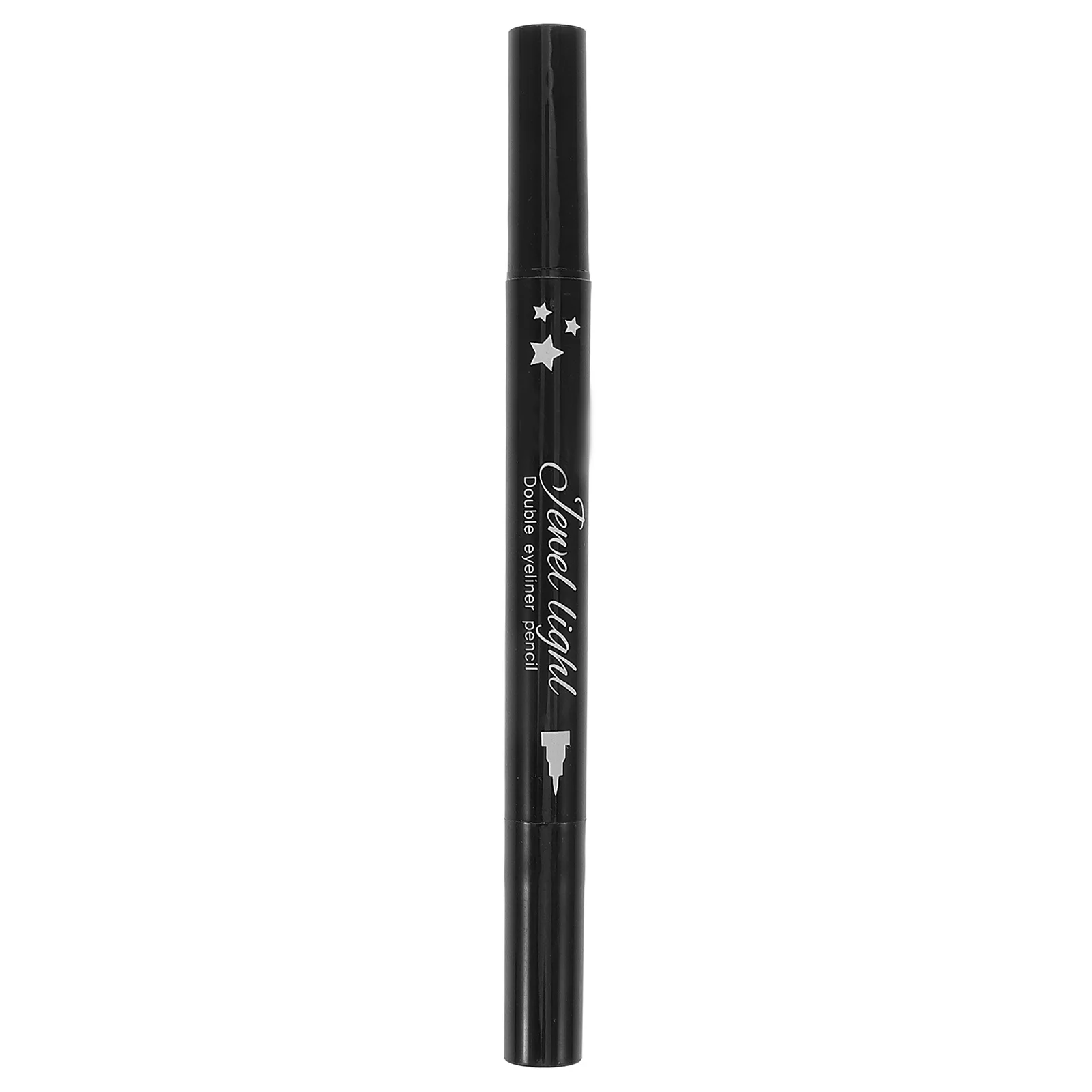 Penna per eyeliner liquido nero a doppia estremità impermeabile Strumento per il trucco degli occhi a prova di sbavature di lunga durata per le donne