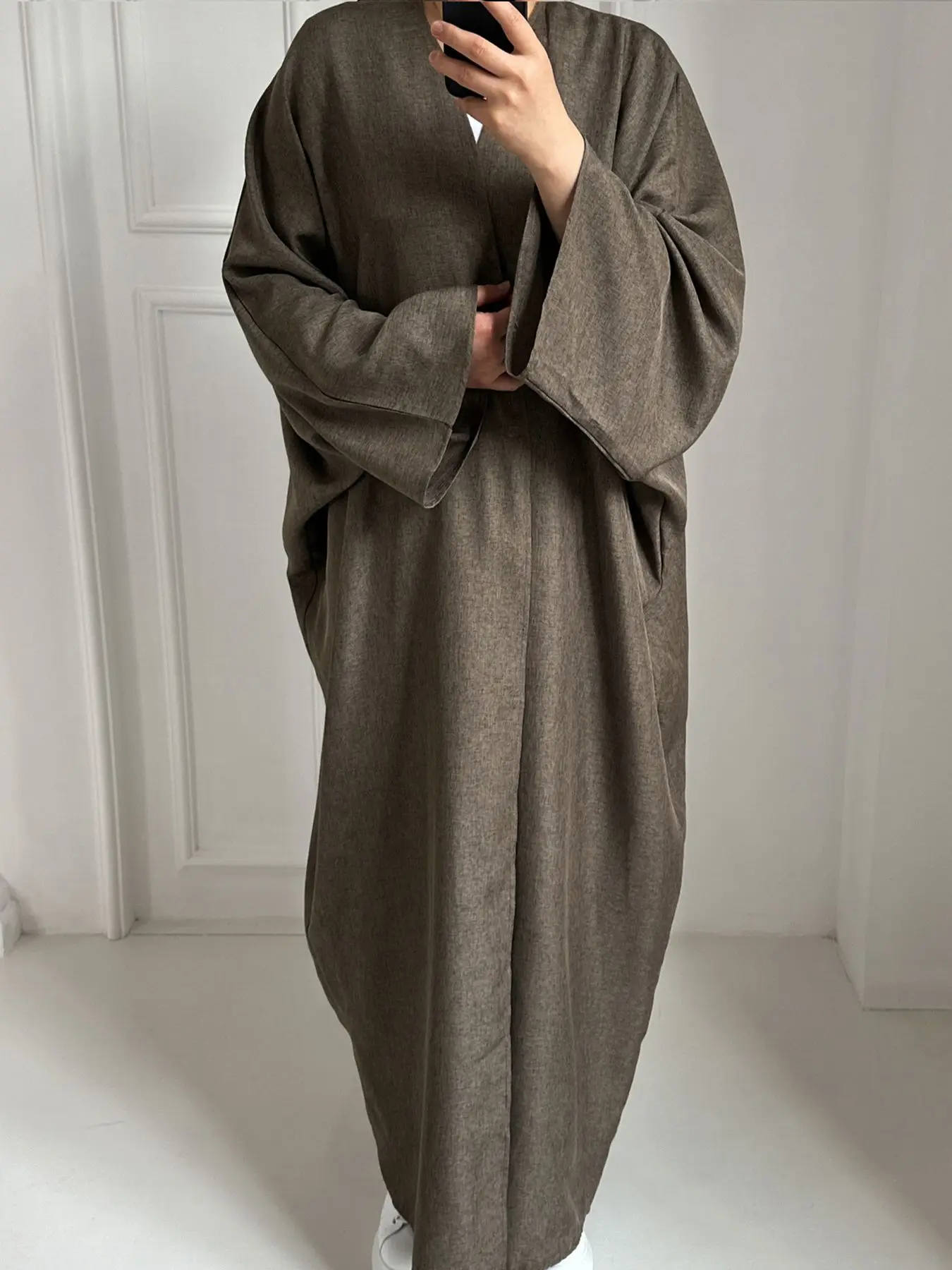 Plus Size Modest Musulmane Dubai abaya caftano Islam Cardigan musulmano abaya donna caftano Robe Longue abbigliamento moda turca