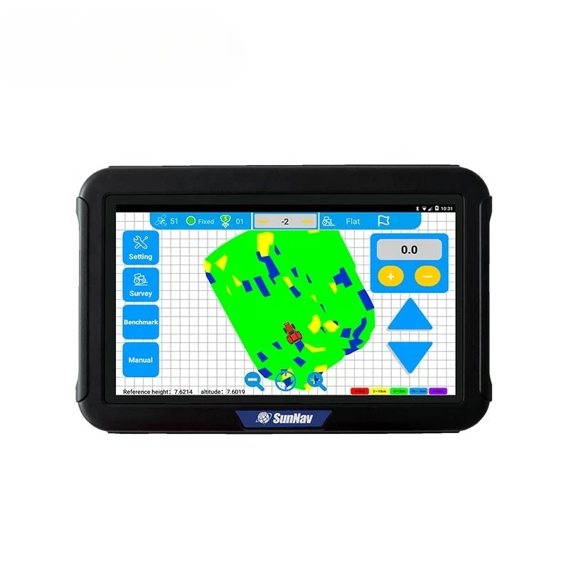 yyhc SunNav GPS Field Level II system AG2000 slope leveling for agriculture tractors land grader Android system