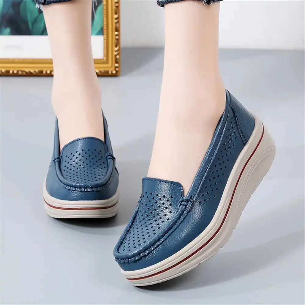 Flat Sole Large Size Summer Moccasins Flats Sneakers 44 Size Women\'s Shoes Sneakers Sports Baskettes Premium Hyperbeast