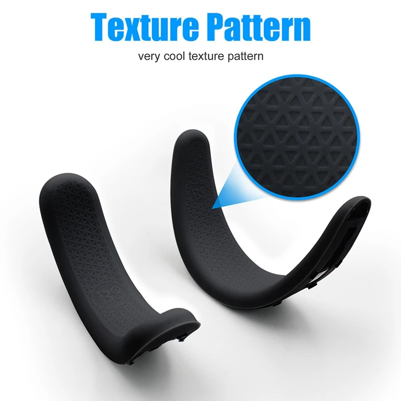For Oculus Rift S Silicone Accessories Mask Sweat And Dirt Resistant Silicone Protective Cover For Rifts Masks Black image 3