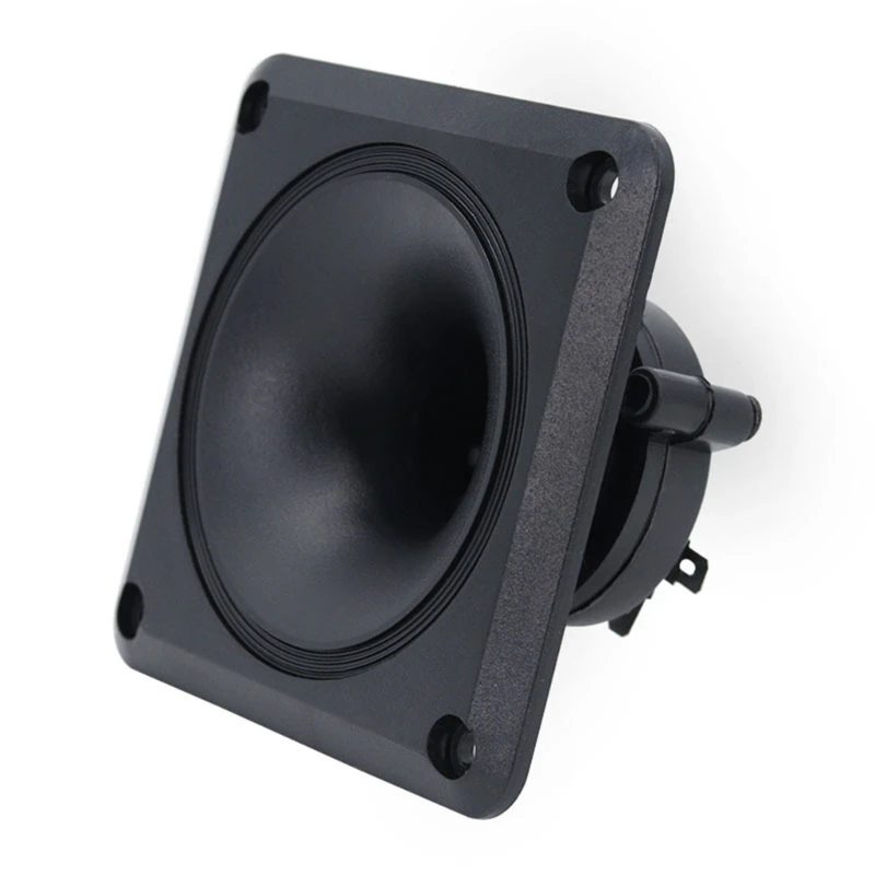 Small and Powerful 3.5inch Square Horn Tweeters ABS Builts for Last Performances Speaker for Electronic Projects