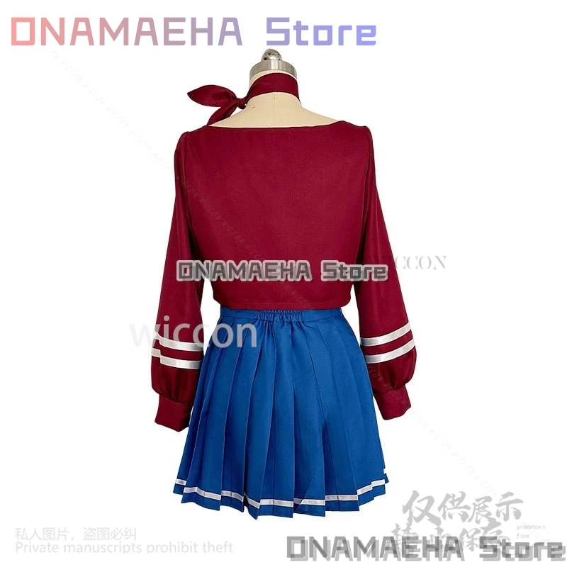 Anime Horror Game MiSide Cosplay Mita Мита Costume JK School Uniform Cute Mila Dress Lolita Wigs For Halloween Girls Woman