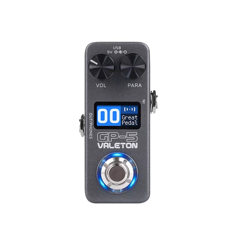 Valeton GP-5 New Single Form Digital Integrated Effect Device/NAM&IR Loader with 100 preset positions