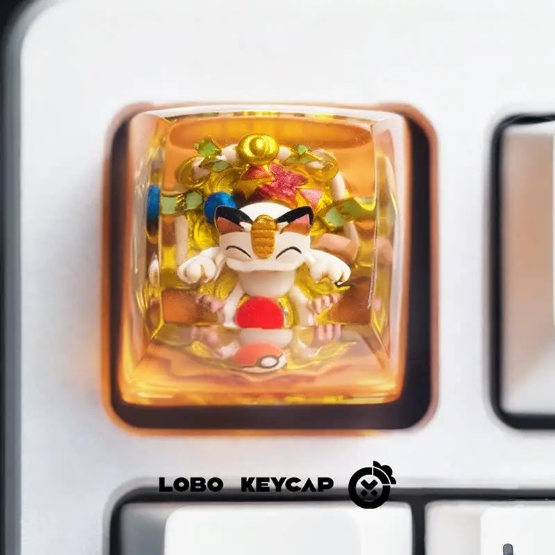 

Diy Ptcg Squirtle Bulbasaur Cute Mechanical Keyboard Keys Cross-Axis Mechanical Keyboard Pc Personalized Keycaps Gift Toys