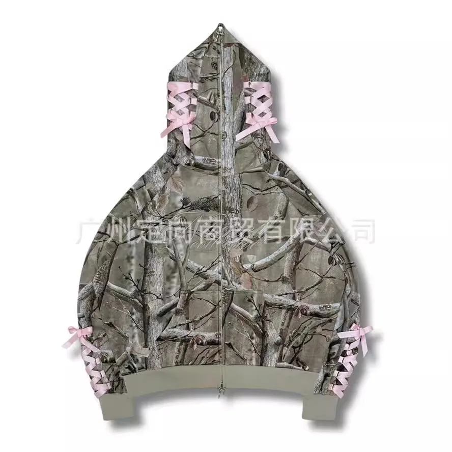 Amazon Independent Site 3D Printing Cross-border Hooded Sweatshirt Men's Fashionable 3D Printing Camouflage Hunting Hooded Shirt