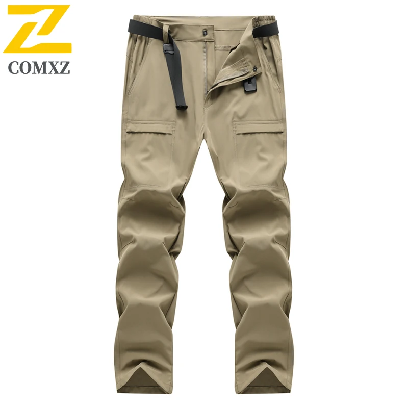 2025 Nuovi Uomini Pantaloni di Carica Impermeabile Traspirante Resistente All'usura Elastico Abbigliamento Da Lavoro Pantaloni a Gamba Dritta Campo All'aperto Escursionismo Pantaloni Da Uomo