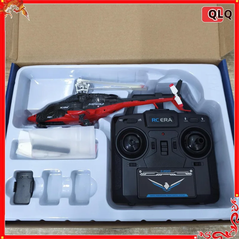 

Радиоуправляемый вертолет A61 2.4G с 6-осевым гироскопом, 4-канальным управлением, удержанием высоты и оптическим позиционированием, игрушка для детей и взрослых