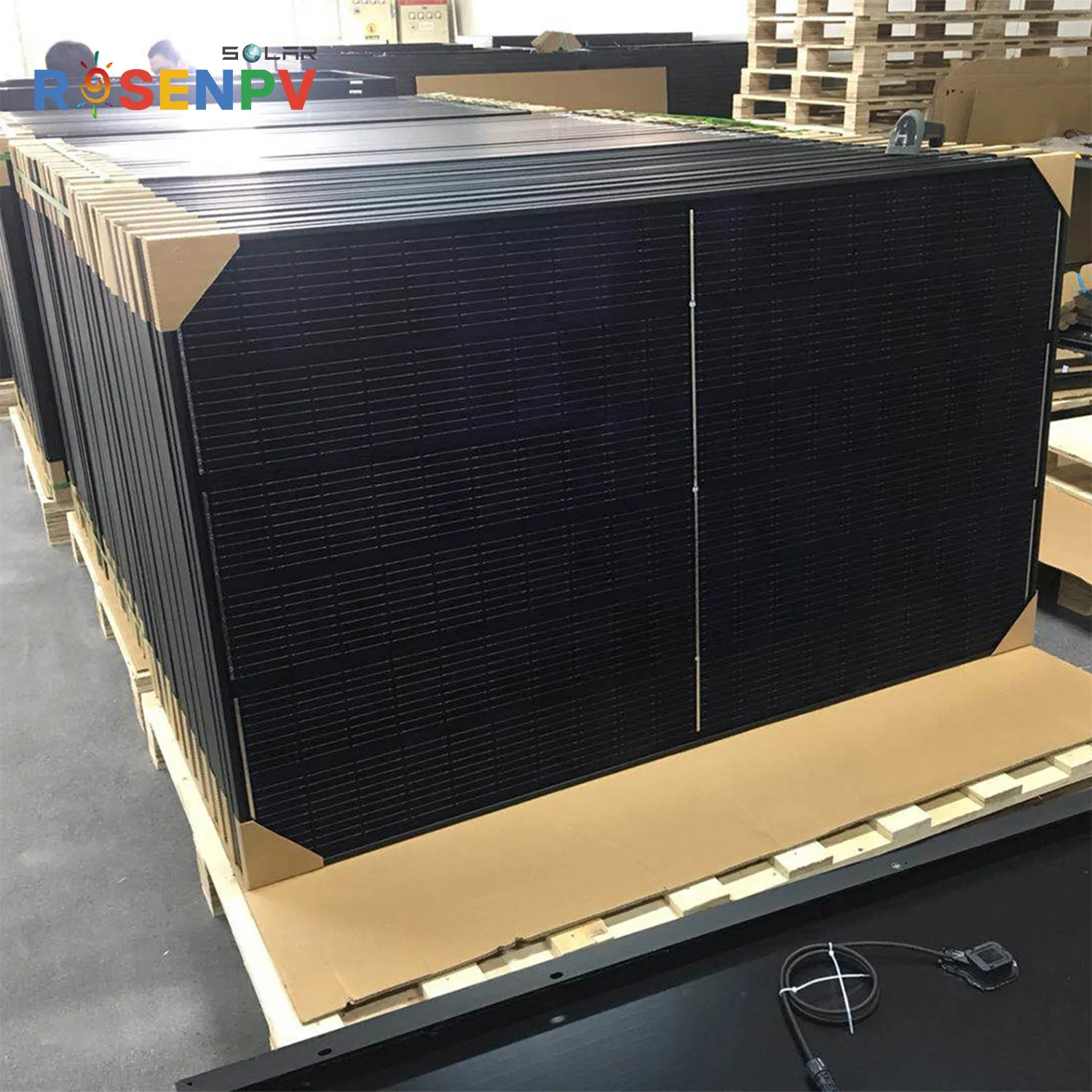 Highly Efficient Solar Panel 600w Solar Panel System 120 Half Cell Mono Crystalline Home Solar Panel