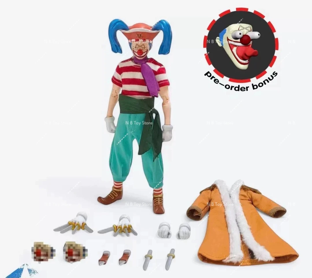 في المخزون عمل دور 1/12 SHF قطعة واحدة عربات التي تجرها الدواب المهرج المهرج المهرج أنيمي عمل أرقام اللعب نموذج البلاستيكية هدية جامع