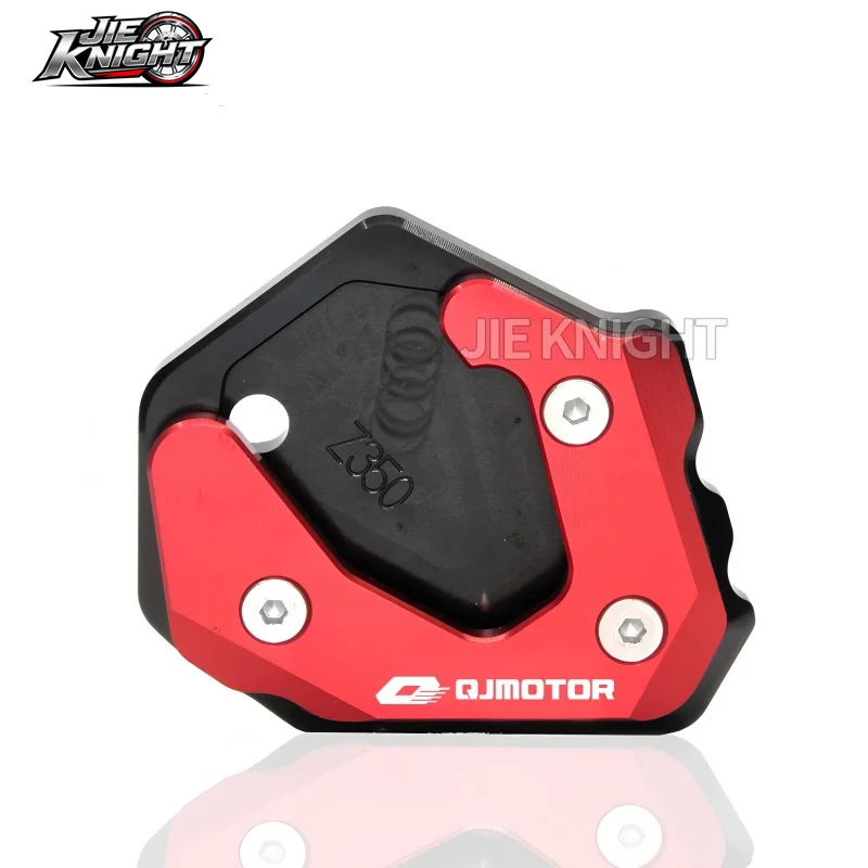 Motorcycle Kickstand Side Stand Extension Pad Widen Foot Side Support Plate For QJMOTO SRT900SX SRT 900 SX SRT 900SX SRT900 SX
