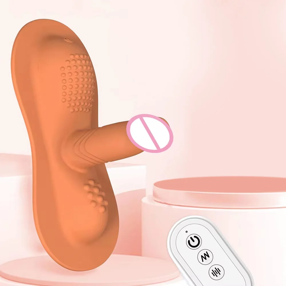 Big Sit and Ride Vibrators Dildo with 10 Vibrating Modes Remote Control Clit Anal G Spot Stimulator Adult Sex Toy for Women Man - Image 2