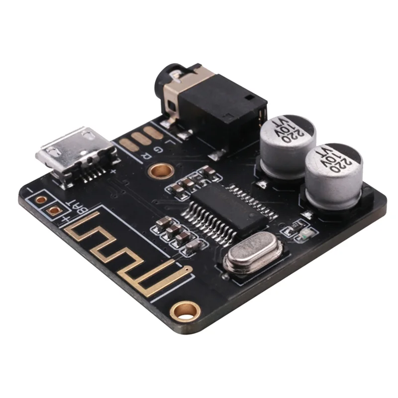 BT5.0 Audio Module MP3 Bluetooth Audio Decoder Board Lossless Car Speaker Audio Amplifier Board DIY Audio ReceiverN01R