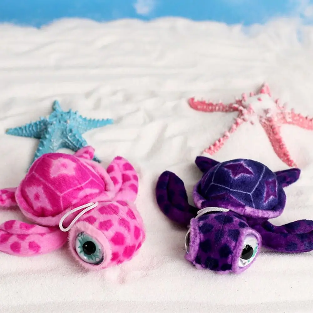 Tortuga marina, tortuga marina de peluche, animales marinos, muñeco de peluche de tortuga marina esponjosa, algodón PP, muñeco de peluche de tortuga marina de simulación de 20cm