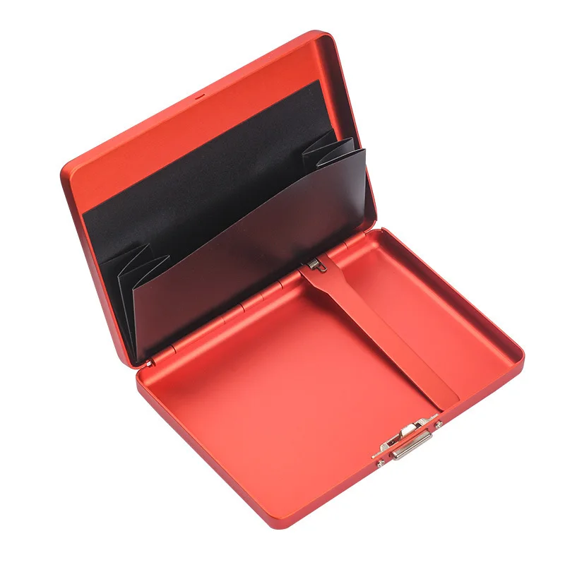 6/7mm Stainless Steel 9 Sticks Cigarette Box Slim Portable Metal Case for Medium Thick Cigarettes Accessories - view 6