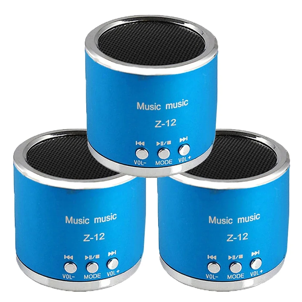 Mini  FM Top Deals MP3 Player TF Card  Music Loudspeakers Hand-free call For iPhone 6 Phone PC-30 (Blue/Red/Purple)