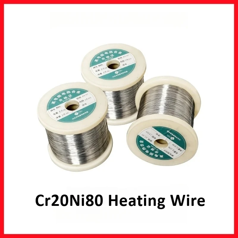 

1 Roll 1kg Cutting Foam Resistance Wires Cr20Ni80 Heating Wire 0.1mm-4.0mm Nichrome Wire Industry Supplies