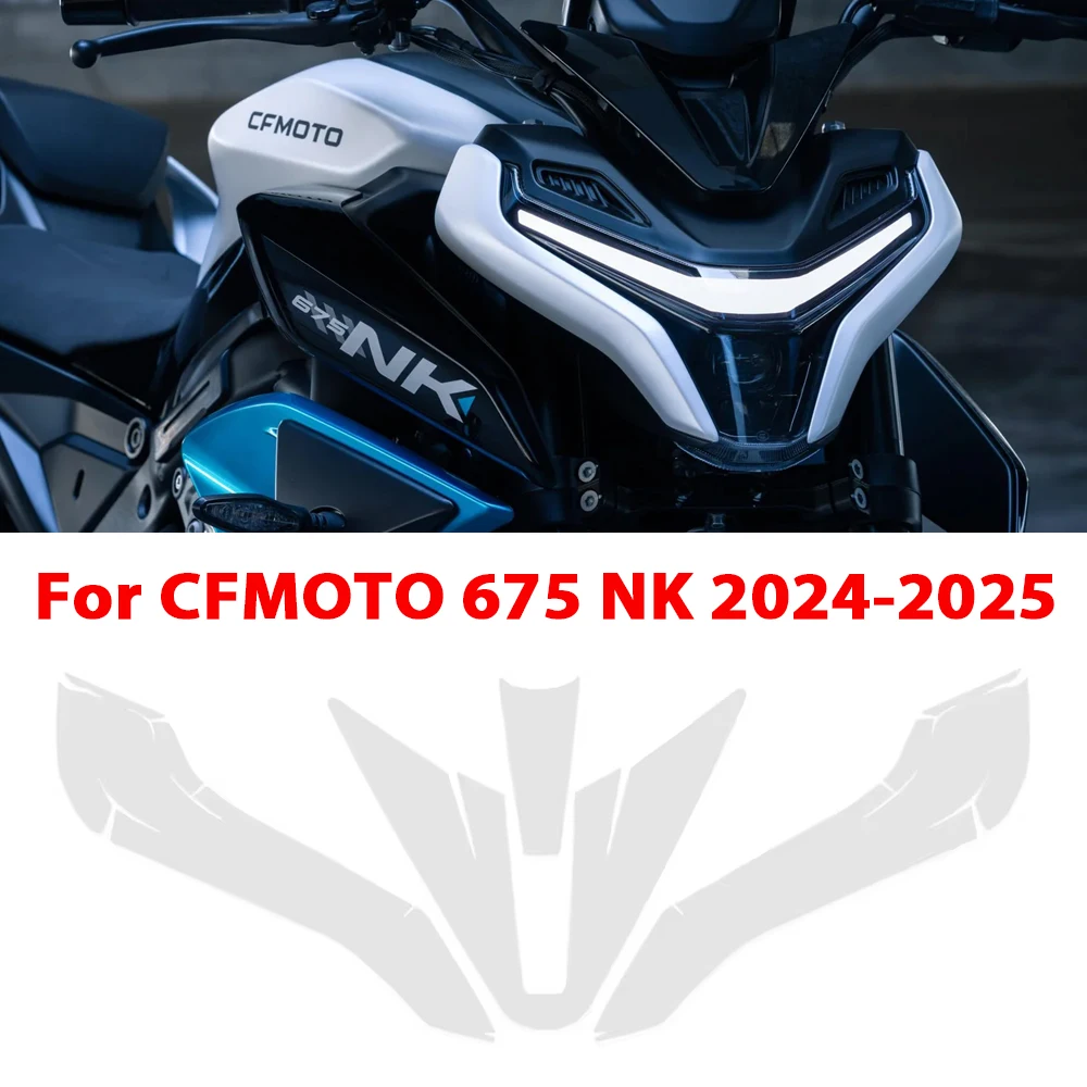 

For CFMOTO 675NK PPF TPU Invisible Protection Film Moto Accessories Body Kit Transparent Fairing Protective 675 NK 2024-2025