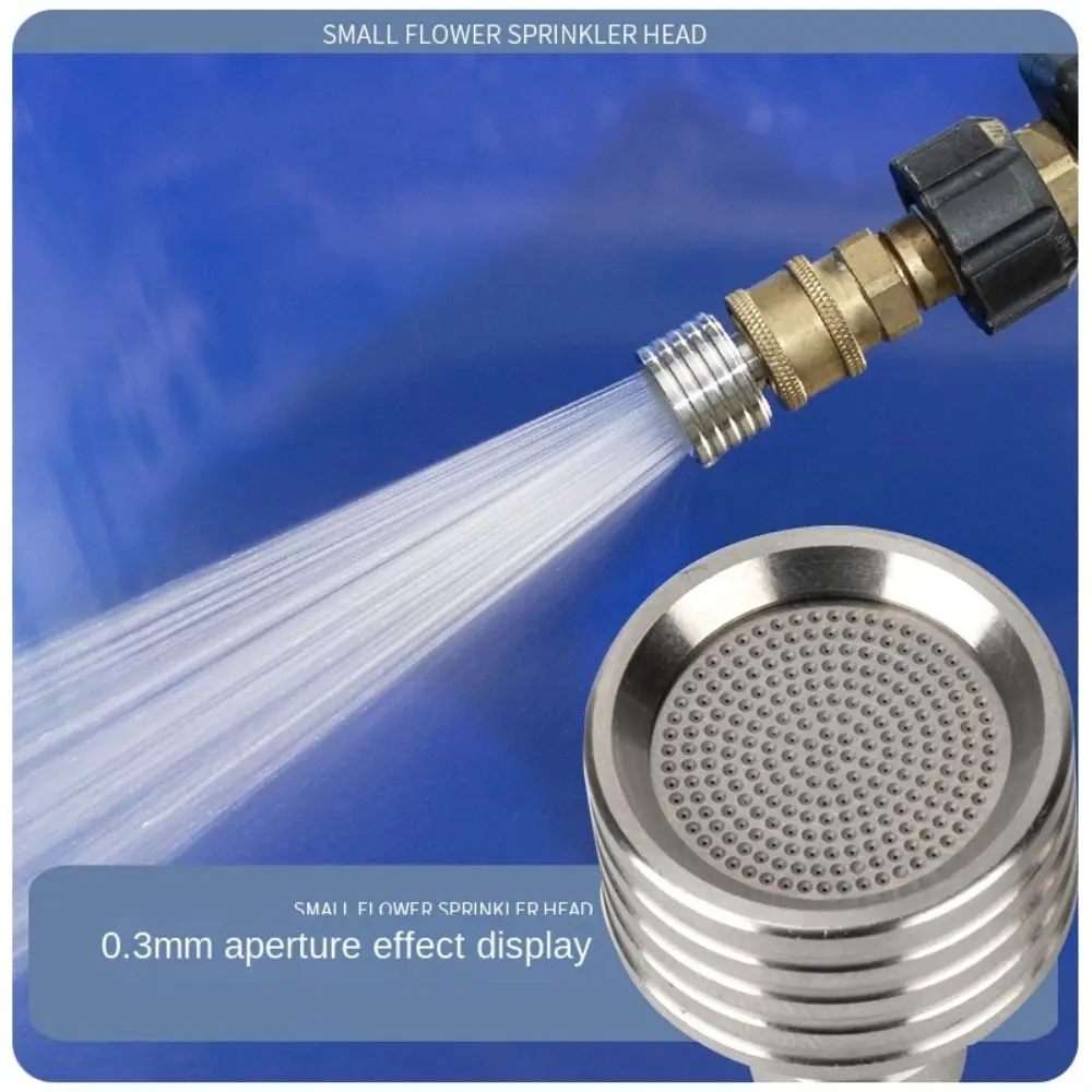 1/4 Quick Connect Car Washing Nozzle Stainless Steel Universal Universal Connection Nozzle Small High Pressure
