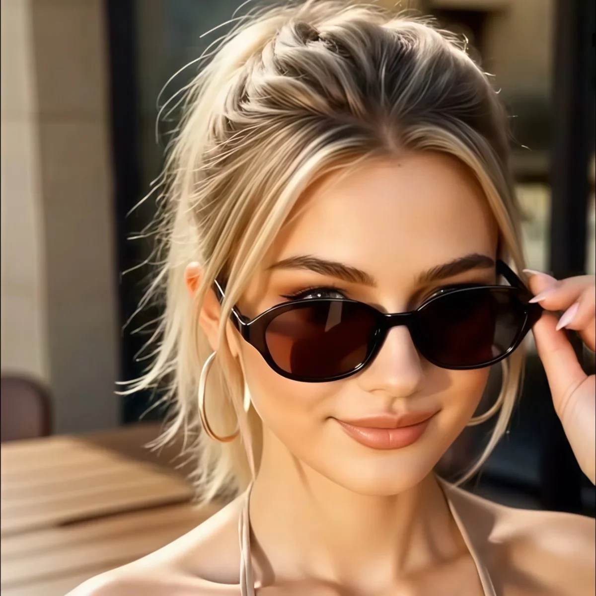 5 Stück europäische und amerikanische modische Sonnenbrillen im Retro-Stil für Männer und Frauen, stilvoll und vielseitig, geeignet für den Sommer